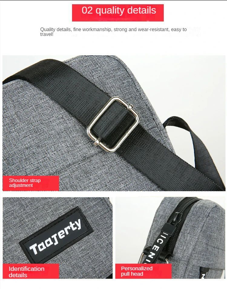 New Men's Fashion Oxford Bags Shoulder Bag Man Waterproof Messenger Crossbody Bags for Men 2025 Business Bags for Men ??? ??