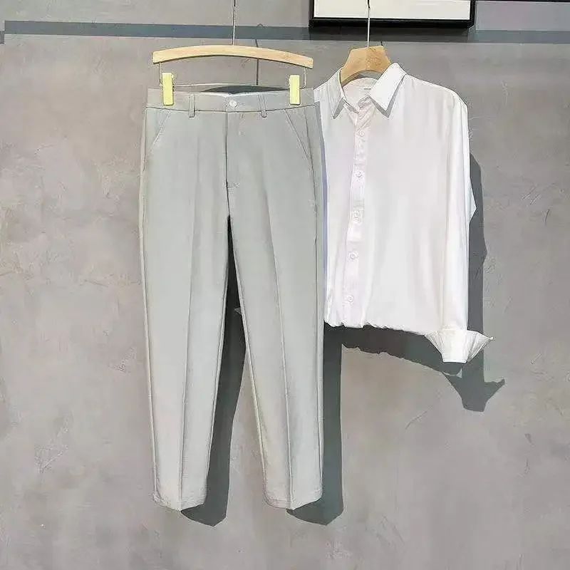 Brown Oversize Plus Big Size Jacket for Men Long Man Suits and Blazers Coats Fashionable Fashion 2025 New in Simple Breasted