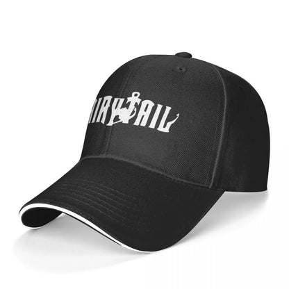 Baseball Cap Men Anime Fairy Tail Fashion Caps Hats for Logo Asquette Homme Dad Hat for Men Trucker Cap