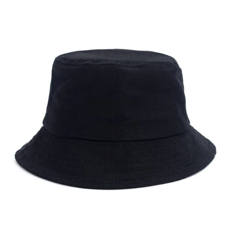 Atacado Chapéu Bucket com Logotipo Personalizado para Mulheres Algodão Homens Proteção Solar ao Ar Livre Bonés Hip Hop Chapéu Pescador Gorros Bob