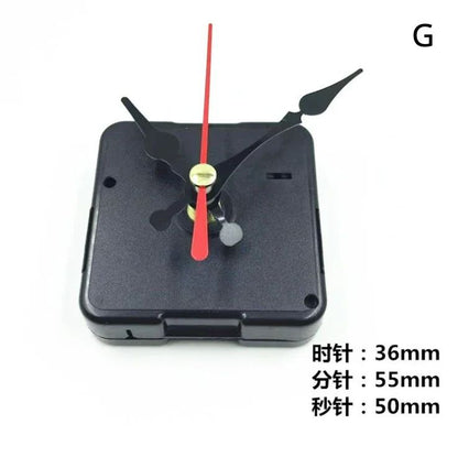 1 Set Hanging DIY Quartz Watch Silent Wall Clock Movement Quartz Repair Movement Clock Mechanism Parts Clock Parts with Needles