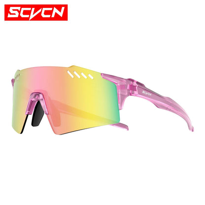 SCVCN Outdoor Photochromic Sunglasses Sports Bike Cycling Glasses Man MTB Climbing Glasses Eyewear Women Driving Bicycle Goggles