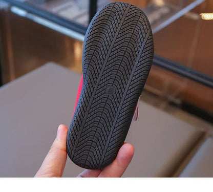 Children Sneakers Autumn New Soft Sole Lightweight Non Slip Girls Running Shoes Fashion Cross Tied Comfortable Boys Casual Shoes