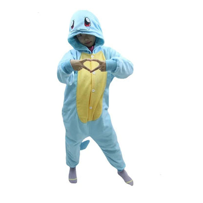 TAKARA TOMY Pokémon Jigglypuff Pikachu Gengar Snorlax Macacão Kigurumi Infantil Cosplay Bulbasaur Halloween Pijama Anime