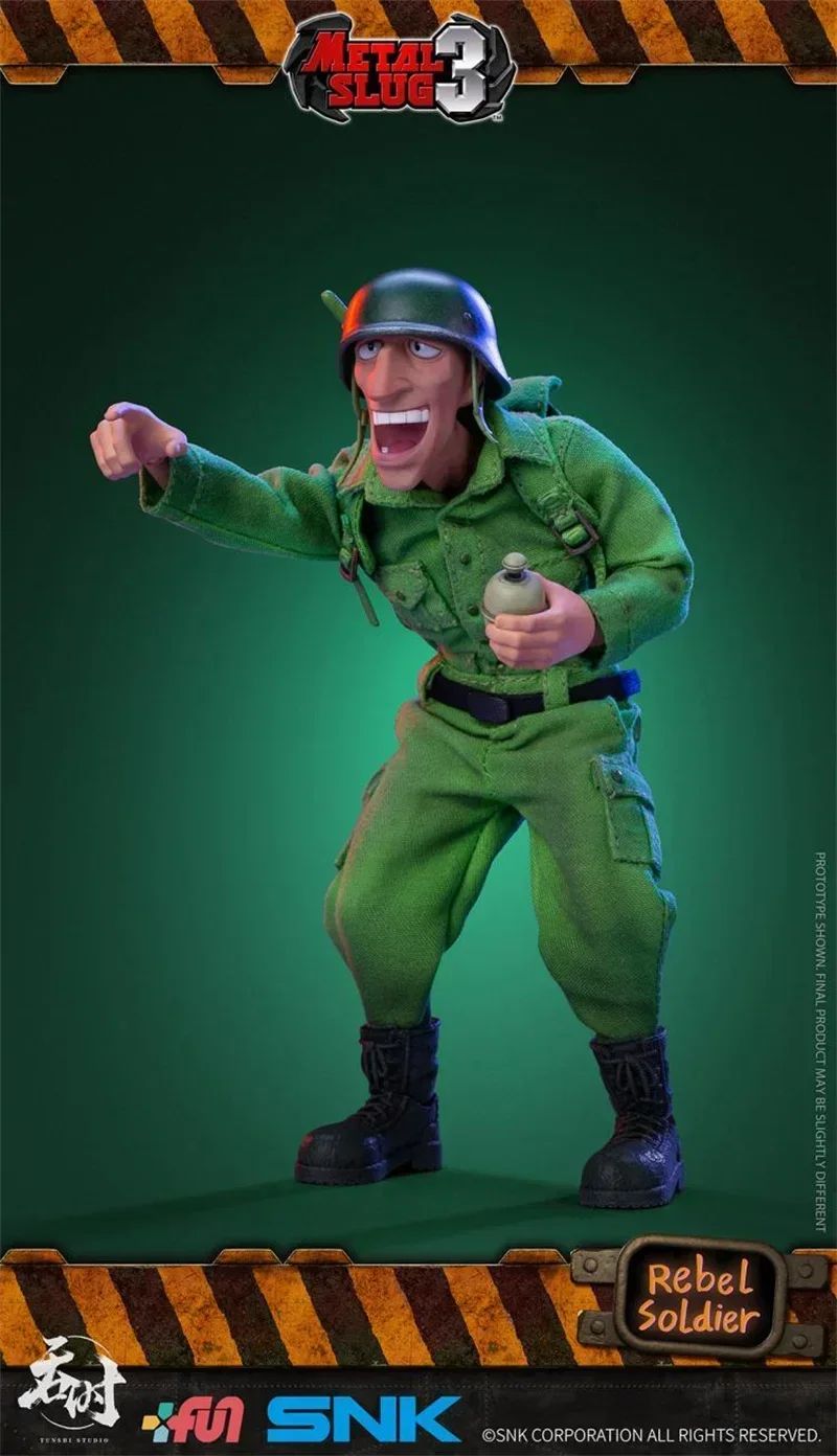 ?EM ESTOQUE?TUNSHI Studio Original SNK Model Official Metal Slug 3 Marco Tarma Clark Still RALF JONES Rebel Soldier 1/12 Mecha Toy