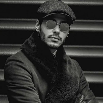 Classic Hat for Men Caps Vintage Retro Tweed Peaky Blinders Beret Hat Flat Peaked Cap Street Hats for Women Men