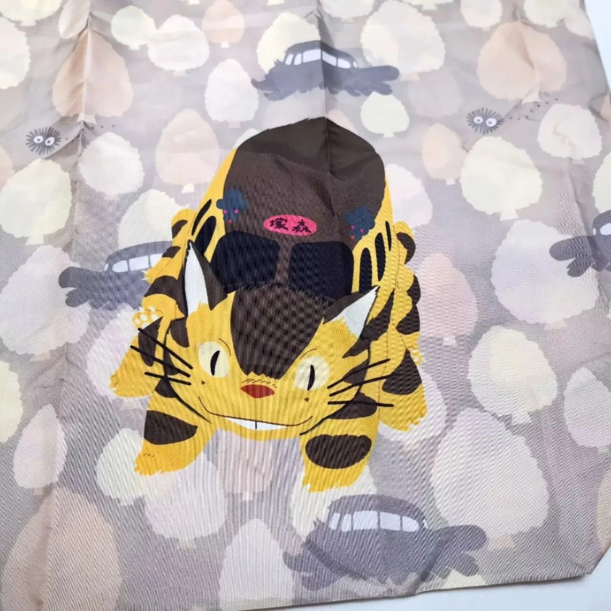 Cartoon Foldable Shopping Bags Thick Nylon Large Tote Reusable Polyester Portable Shoulder Women's Handbags Folding Pouch