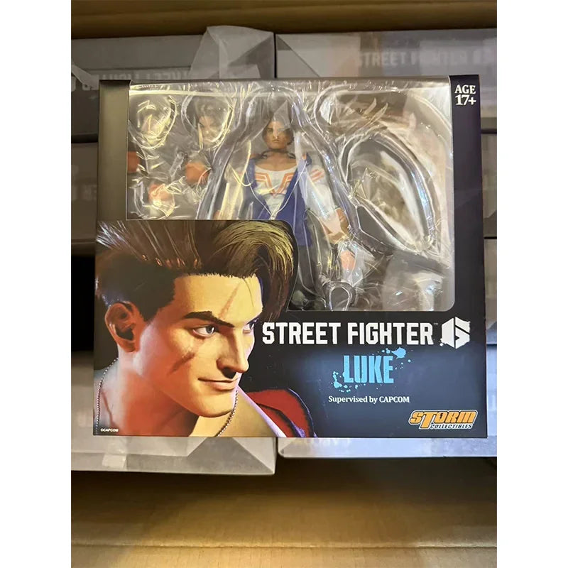 in stock Original Storm Toys Street Fighter 6 Luke In Stock Anime Action Collection Figures Model Toys