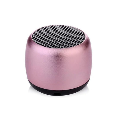 1PC Mini Wireless Bluetooth Speaker Portable Metal Wireless Loudspeaker Mobile Phone Computer Music Player