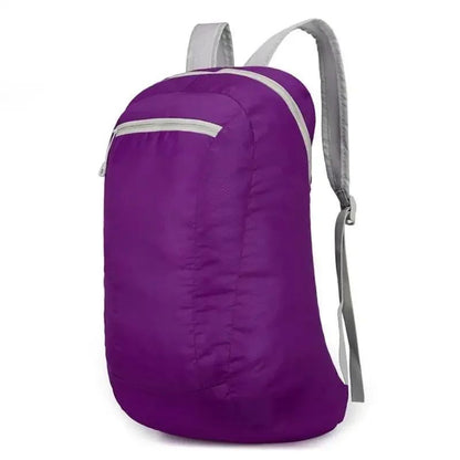 Mochila Dobrável Leve à Prova D'água Portátil para Esportes, Viagens e Caminhadas - Equipamento Durável para Aventuras ao Ar Livre