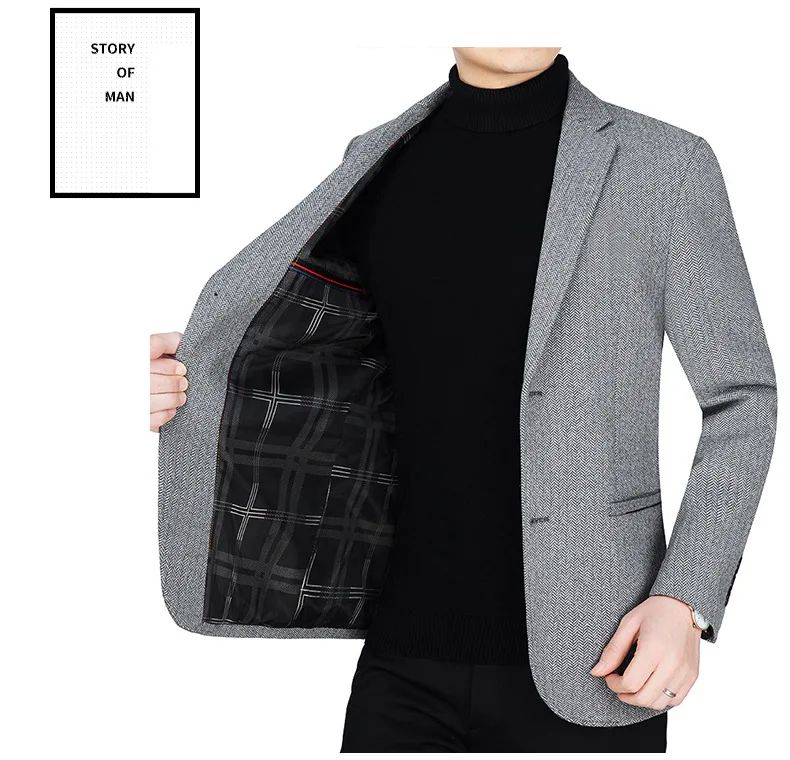 Men Business Casual Blazers Suits Jackets New Spring Autumn Formal Wear Designer Suits Coats Male Slim Fit Blazers Jackets 4XL