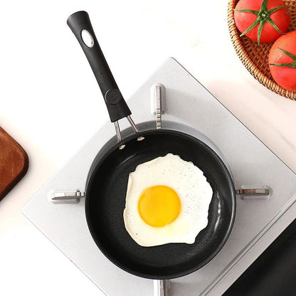 Mini Frigideiras para Omelete Panela para Fritar Ovo Frigideira para Bife Panela Antiaderente Panela de Ferro Fundido para Fritar Omelete e Panqueca 12/16/18cm