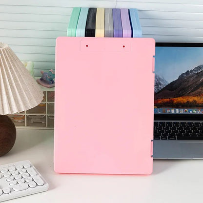 A4 File Clipboard Large Capacity Board 2 - in - 1 High - Value Folder: For Student Papers, Office Writing & Document Storage