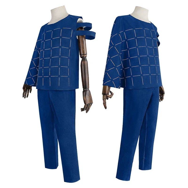 Jujutsu Kaisen Mahito Cosplay Kostuums Anime Pruik Top Broek Pak Halloween Kostuum Voor Mannen Carnaval Feest Rekwisieten