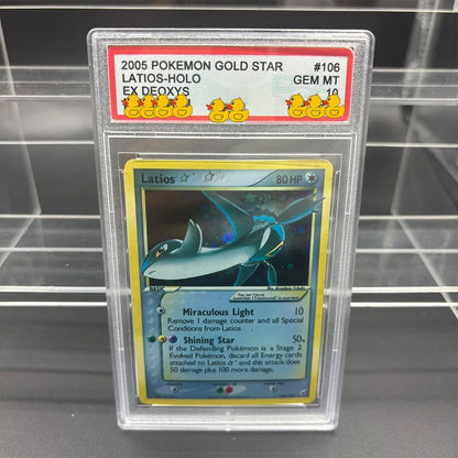 DIY PTCG Rating Card Collection Card 2021 SWSH FA/RAYQUAZA V MEWTWO ex Copy 10Points Rating Card Anime Game Gift