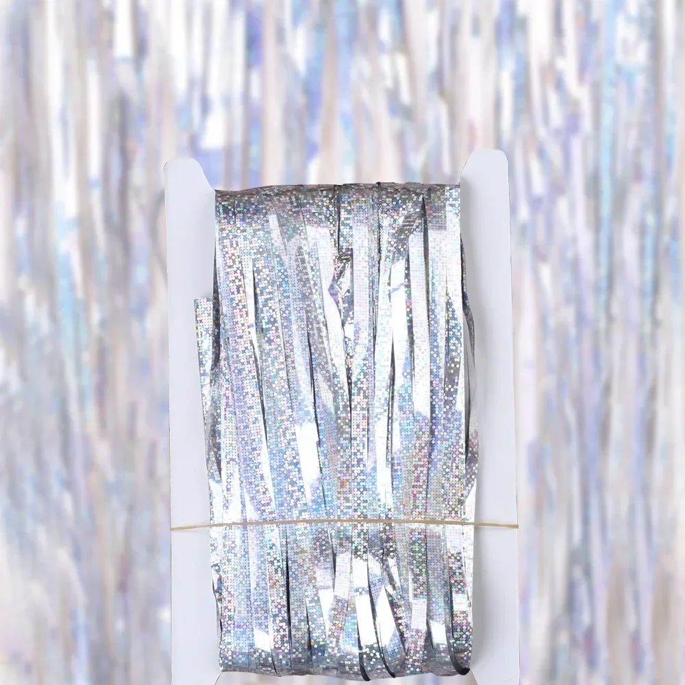 Gold Foil Curtain Fringe Pink For Backdrop Party Back Drop Photo Booth Wedding Graduations Birthday Christmas Event