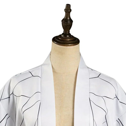 Adult Anime Cosplay Costume Kochou Shinobu Kimono Jacket Adult Cosplay Outfit Anime Themed Clothing