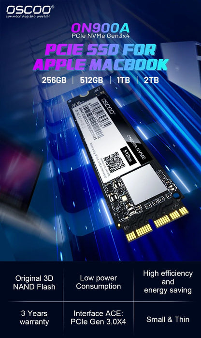 SSD de 1 TB para MacBook Pro 2015, compatível com MacBook Pro A1465 A1466/Mac Air SSD (2013-2015) A1502, SSD portátil para Apple