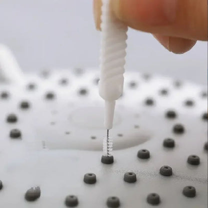 10/20/30 PEÇAS Escovas para Bico de Chuveiro de Fácil Limpeza Escovas de Micro Nylon para Bico de Chuveiro Ferramentas de Limpeza Anti-entupimento Acessórios de Banheiro