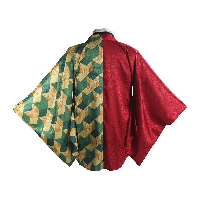 Kamado Tanjirou Brocade Cosplay Cape Kochou Shinobu Rengoku Kyoujurou Tomioka Giyuu Haori Yukata Casual Kimono Cloak