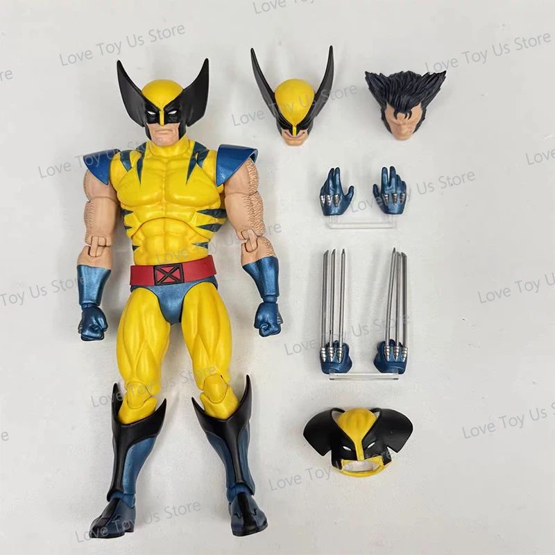 Original Ct Toys Wolverine Action Figure Deadpool Mafex 096 Figure Mafex138 X-Men Comic Version Figurine Collection Model Toys