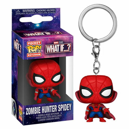 41 modelos Chegada Nova Chaveiros FUNKO POP Chaveiro Yoda Leia Boba Feit Minnie Katy batman Spidey Bruxa Mirio Bonecos de Ação