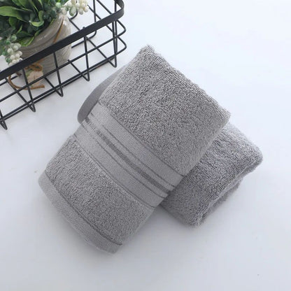 Luxury 100% Bamboo Bathroom Towels 34x74cm Hand Face Bath Towels Washcloths Hotel Home Daily Use Christmas Personalized Gift