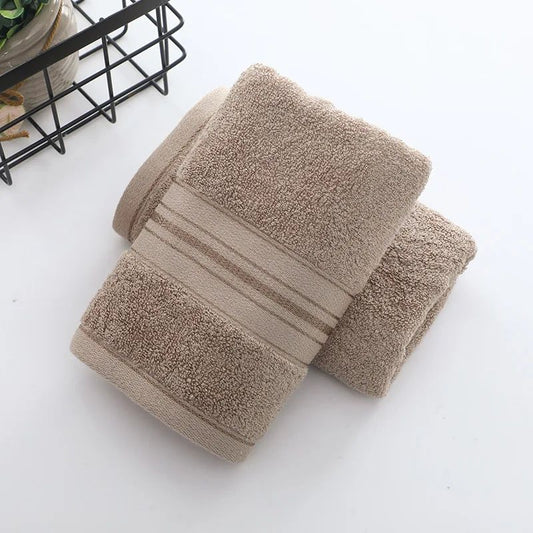 Luxury 100% Bamboo Bathroom Towels 34x74cm Hand Face Bath Towels Washcloths Hotel Home Daily Use Christmas Personalized Gift