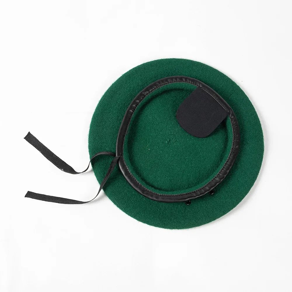 Large Size Wool  Military  Army Berets Hat for Big Head Unisex Men Women Devil Soldier Winter Warm Wide Beret Cap Painters Hats