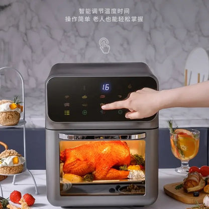 220V Amoi Air Fryer Upgraded Smart Large Capacity Oil Free Automatic No Flip Air Fryer AB