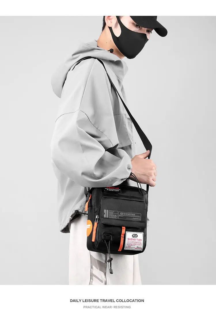 New Men's Fashion Oxford Bags Shoulder Bag Man Waterproof Messenger Crossbody Bags for Men 2025 Business Bags for Men ??? ??