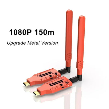 1080p 4K Wireless HDMI Extender Audio Video Transmitter Receiver Display Adapter 50m 100m 150m Share for Camera PC Laptop To TV