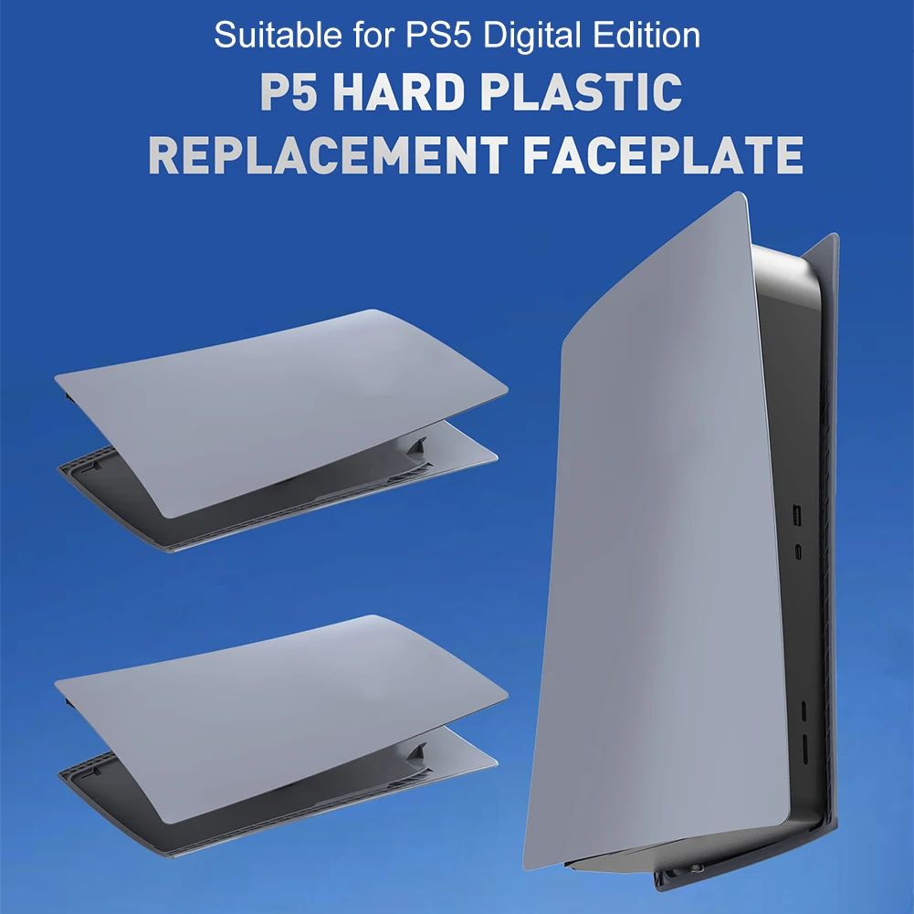 For PS 5 Disc/Digital Edition Console Gray Faceplate Anti-Scratch Hard Shell Dust Cover 30th Anniversary Shockproof Cover Plates