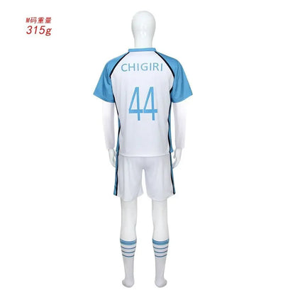 Anime Cosplay Costume Ness Kaiser Isagi Nagi Reo Itoshi Sae Shidou Ryuusei Cosplay Jersey With Shorts Uniform Clothes