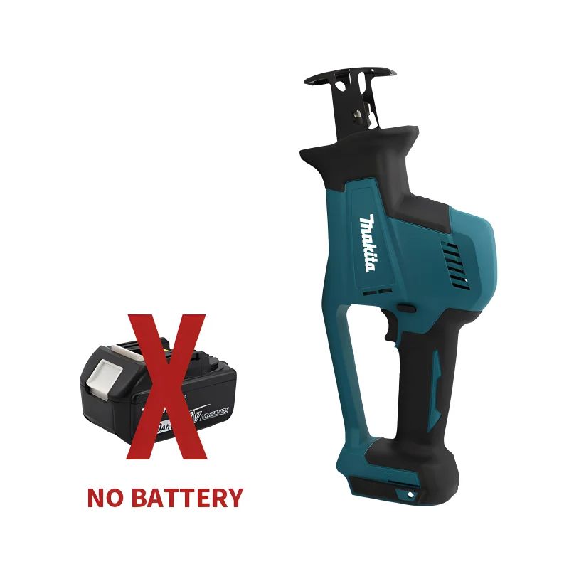 Serra Multifuncional Recarregável Makita DJR189 a Bateria de Lítio 18V, Serra para Cortar Metal, Serra Portátil, Ferramentas para Cortar Madeira