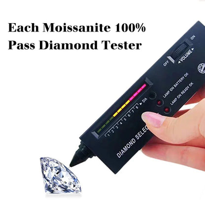 Szjinao 2025 Brincos em Alta Tendência Moissanite Ouro 18k Real Original Com Certificado Joias de Luxo Para Casamento Feminino Atacado Quente