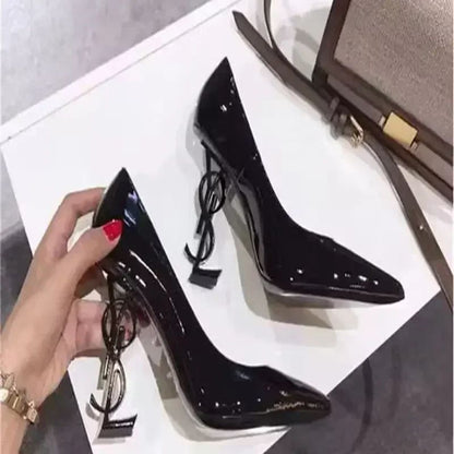 Summer High Heels Luxury Shoes for Women Pumps Elegant Pointed Toe Slingbacks High Heels Spring Fashion Zapatos De Mujer