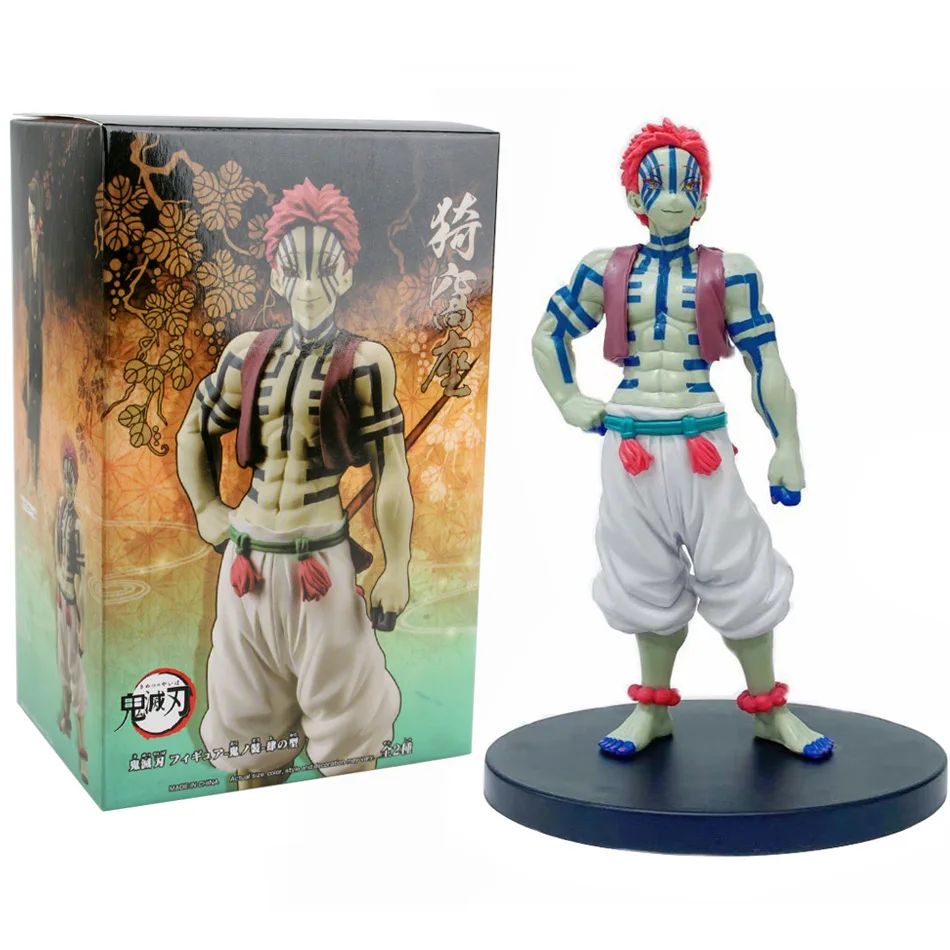 Anime Demon Slayer Kimetsu no Yaiba figura Kamado Tanjirou Boneco de Ação Agatsuma Zenitsu Nezuko Guerreiro PVC Modelo Brinquedos