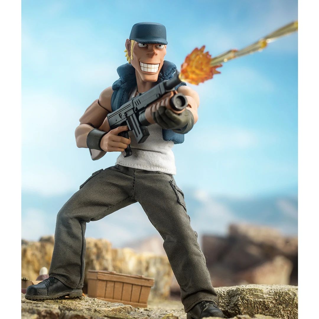 Em Estoque TUNSHI TS-012 1/12 Metal Slug LEONA Heidern Cabeça Dupla Conjunto Completo 6 Polegadas Boneco Articulado Modelo de Brinquedo