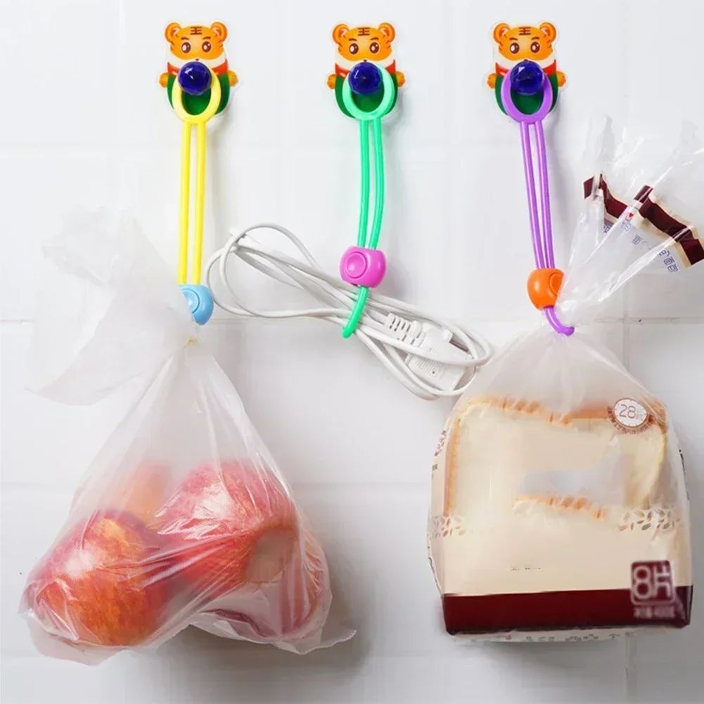 1/10pcs Portable Multifunctional Bag Storage Sealing Clips Snack Grain Preservation Snack Sealing Clips for Home Kitchen Office