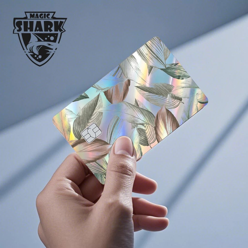 Filme de cobertura holográfico a laser Magic Shark Skull Panda Hunter Broke Blue Eyes Dragon para cartão de crédito e débito bancário