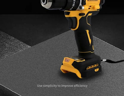 DEWALT DCD805 Parafusadeira Elétrica Compacta Sem Escova Furadeira de Impacto 20V Bateria de Lítio Recarregável carregador