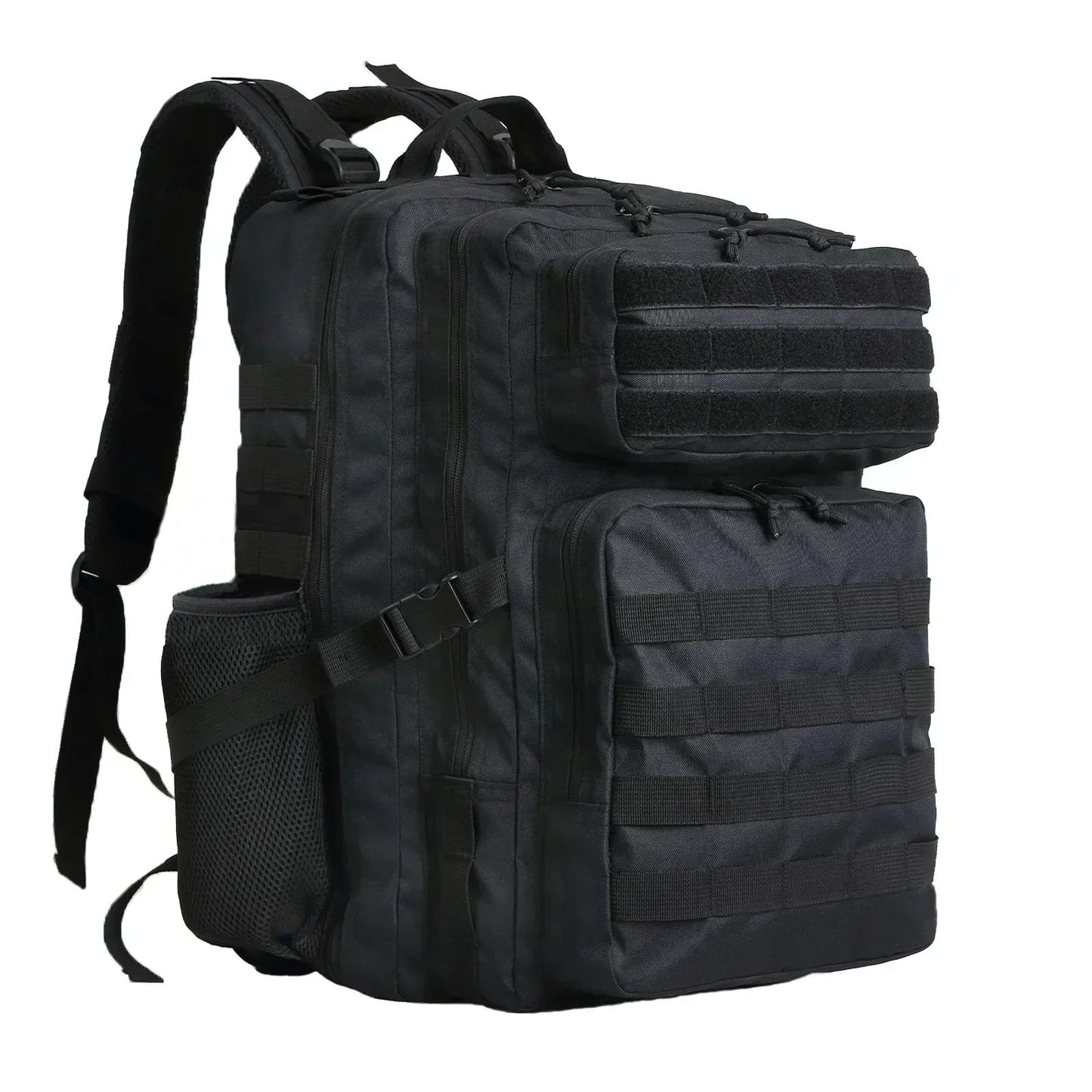 SYZM 50L Large Capacity Men Tactical Backpack Outdoor Rucksack Hiking Camping Hunting Sports Travel Bags with Bottle Holder