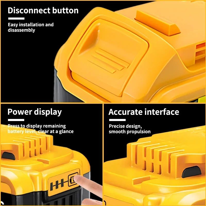 New 100% Original 6Ah 20V Original Dewalt Power Tool Battery DCB206 DCB206 20V Battery DCB205 DCB200