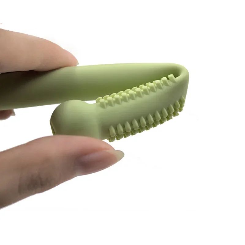 Brinquedo de Mastigar Seguro para Bebês, Mordedor de Silicone para Dentes Molares, Mordedores para Bebês, Alça de Silicone Molar para Bebês, Brinquedo de Segurança para Bebês