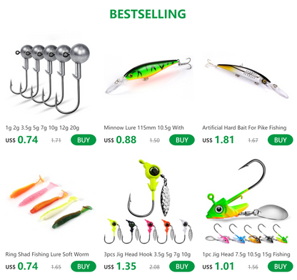 1pc Anzol Jig Head 7.5g 10.5g 15g Iscas de Pesca Giratórias de Lantejoula Metálicas Colheres Anzóis Jigging Jigs Iscas de Pesca Material de Pesca
