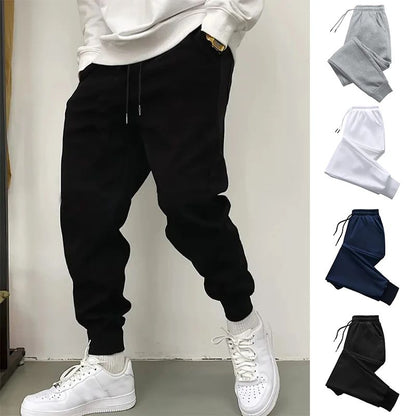 Casual Mens Sweatpants Hot Sales Solid Color Pants Outdoor Sports Jogging Pants Daily Street Man Trousers Fitness Sportswear
