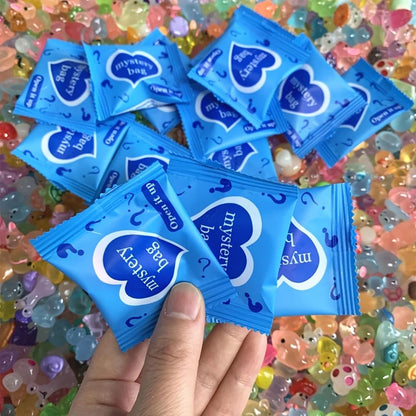 Glow in the Dark Mini Resin Animals & Mushroom Blind Bags Fairy Garden Decor, Micro Landscape, Birthday Gift Surprise wholesale