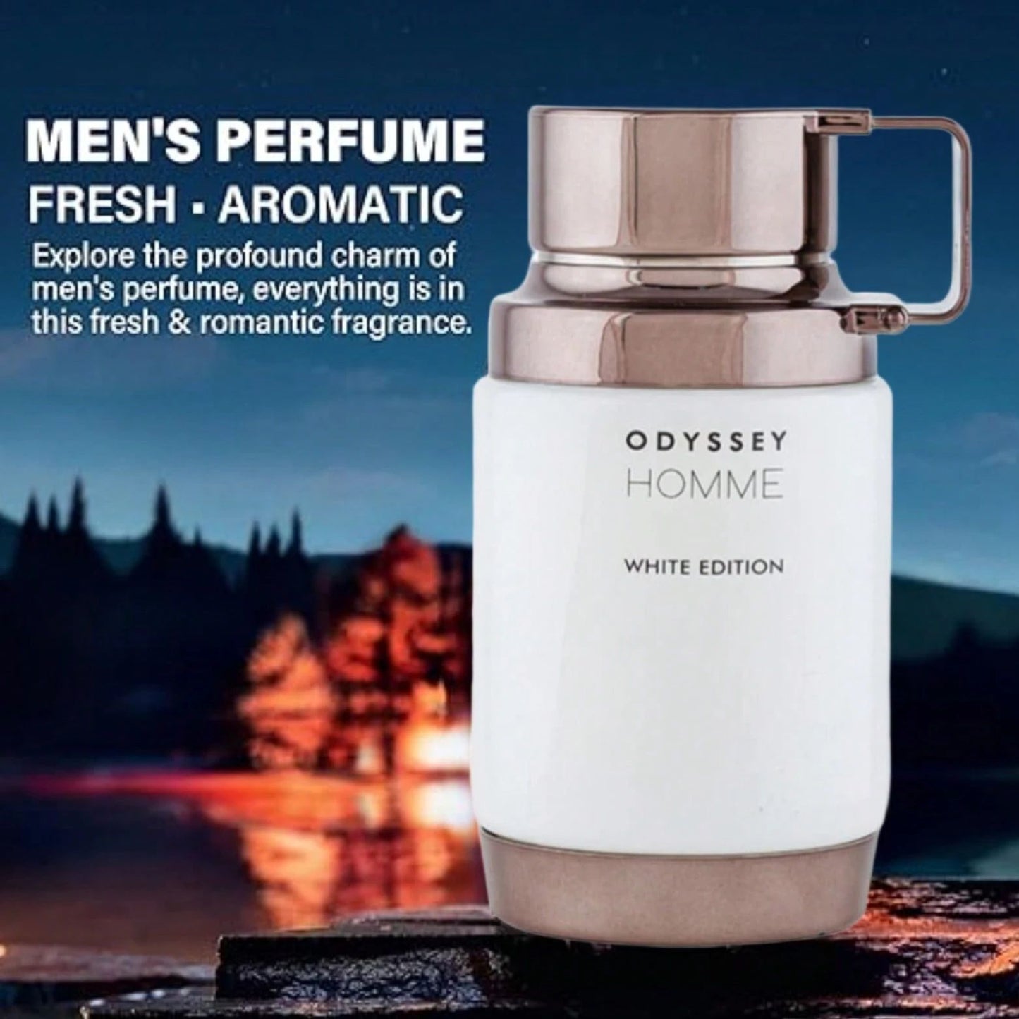 Armaf Ody 3.4oz/100ml perfume, perfume colônia masculina, perfume amadeirado fresco, perfume duradouro presente de Natal
