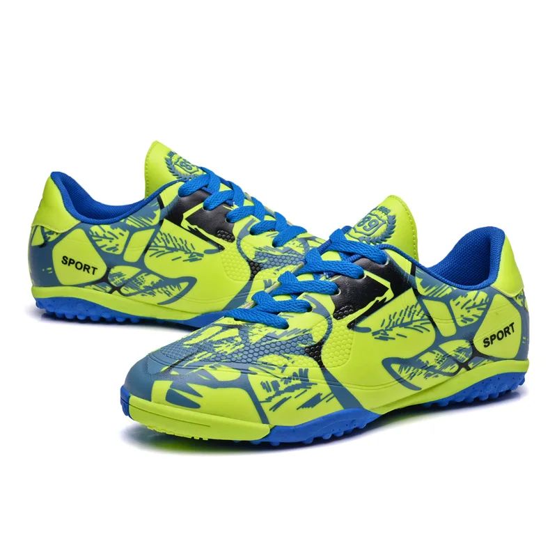 New Men Soccer Shoes Kids Cleats Grass Adult Professional Football Boots Ultralight Non-Slip Boys Training Shoes Drop Shipping